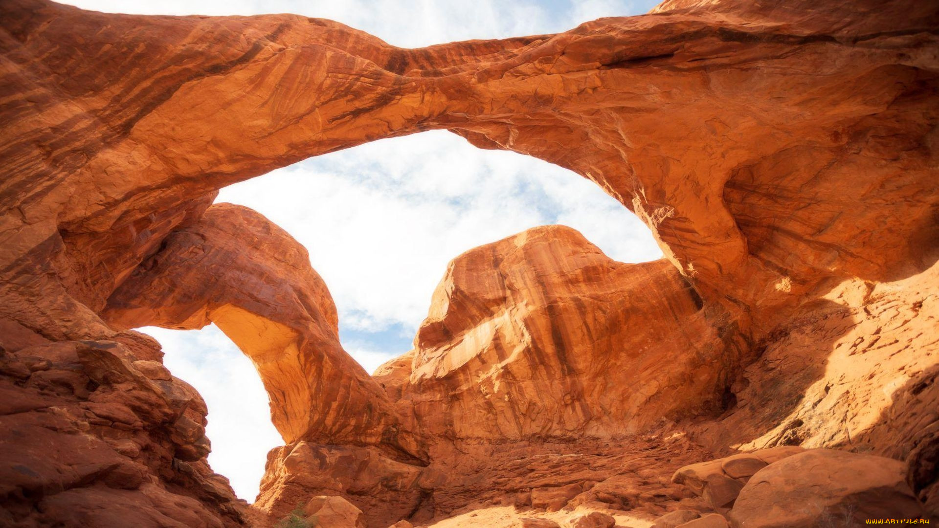 double arch, arches national park, utah, , , double, arch, arches, national, park
